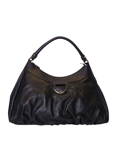 Large D Ring Hobo, front view